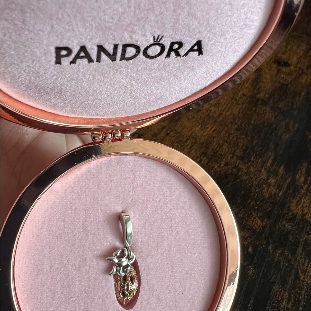 Pandora ornament, charm and box